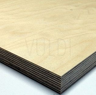 Interior Birch Plywood 24 mm (1525x1525), Grade BB/BB image from VULDI COMPANY